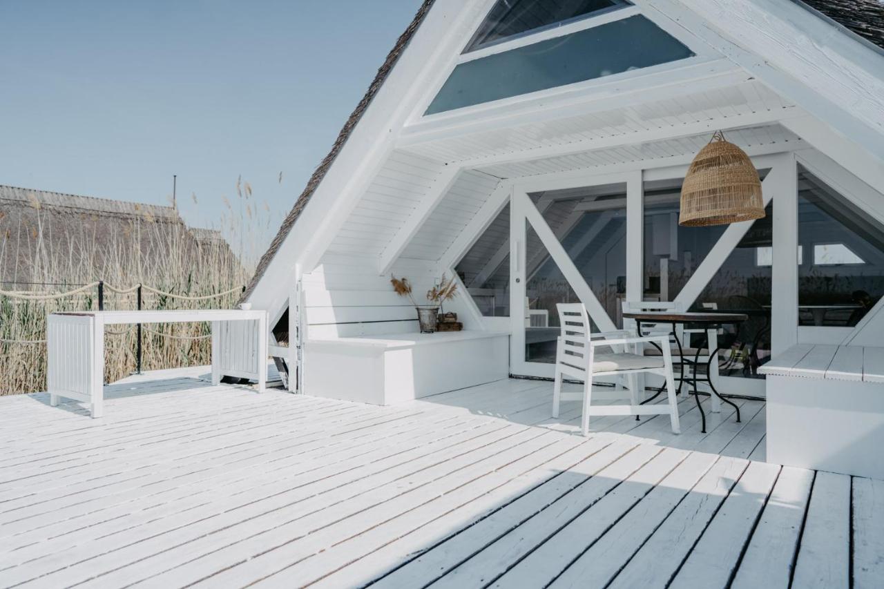 Seehuette Neusiedlersee - Strandhaus, Elektroboot Inklusive Rust Exteriör bild