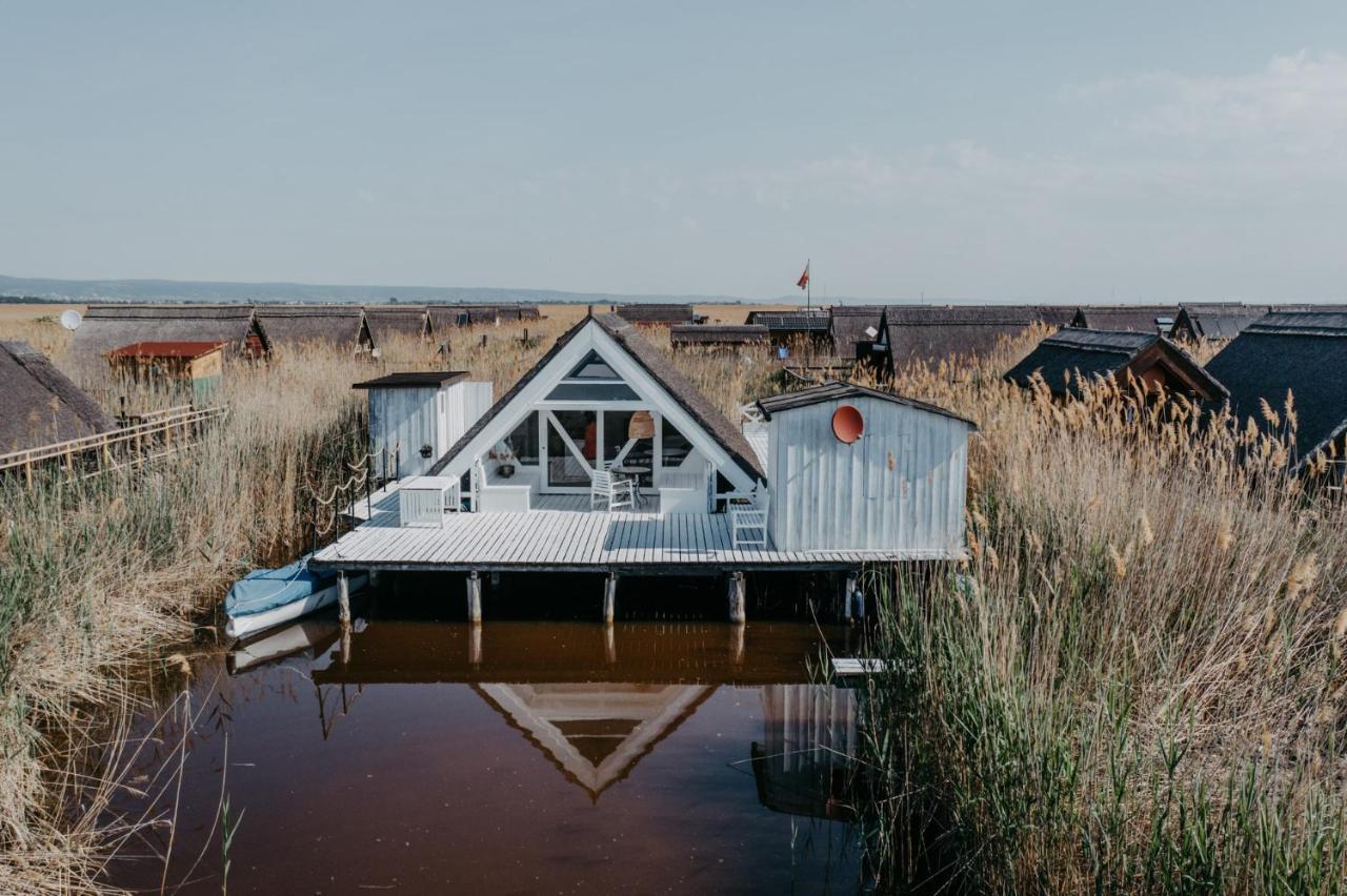 Seehuette Neusiedlersee - Strandhaus, Elektroboot Inklusive Rust Exteriör bild