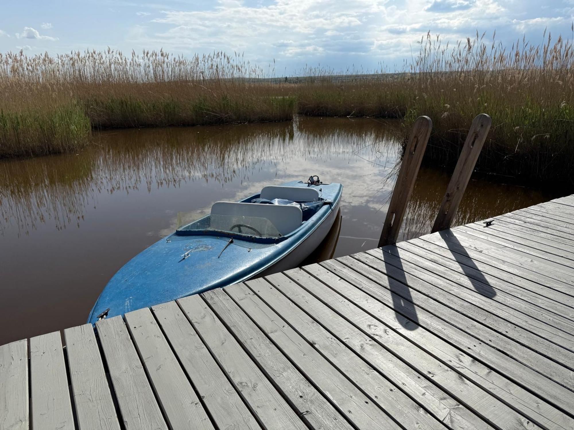 Seehuette Neusiedlersee - Strandhaus, Elektroboot Inklusive Rust Exteriör bild