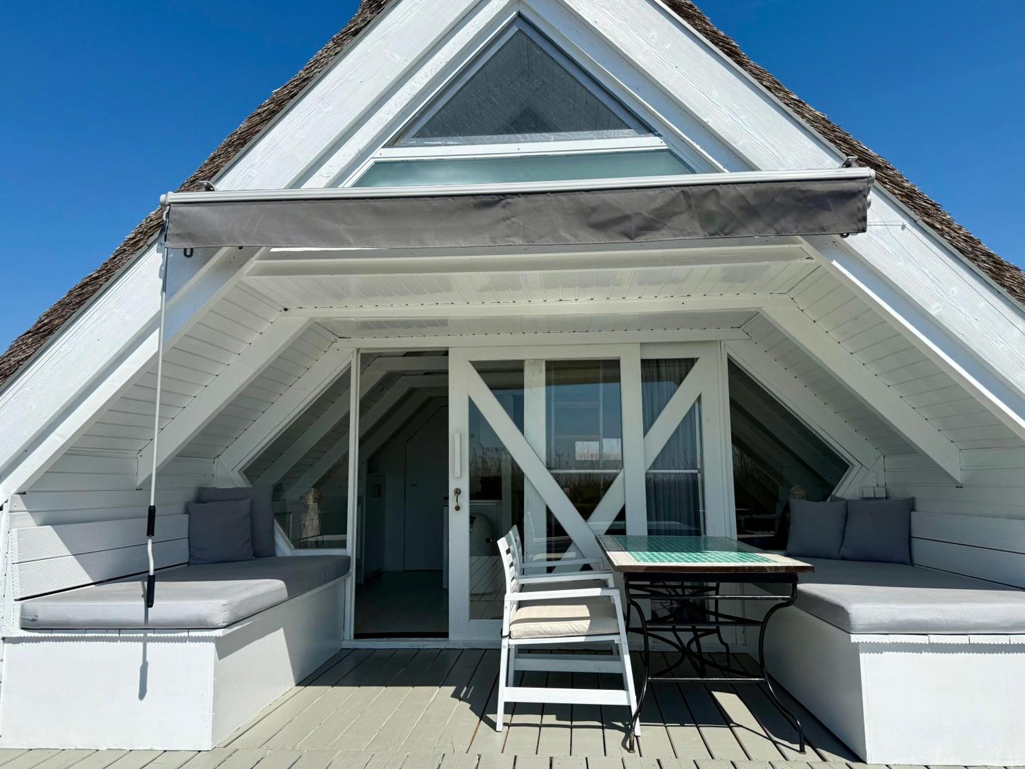 Seehuette Neusiedlersee - Strandhaus, Elektroboot Inklusive Rust Exteriör bild